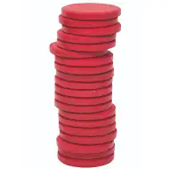 PlayBox: Czerwona farba akwarelowa w krążku 30mm 1 sztuka