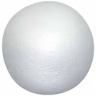 PlayBox: Dekoracyjna styropianowa kula o średnicy 8 cm, 1 szt.