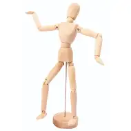 PlayBox: Drewniana figura artystyczna na stojaku 30 cm