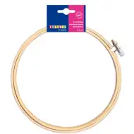 PlayBox: Drewniana obręcz do haftu o średnicy 15 cm