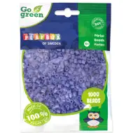 PlayBox: Go Green koraliki do prasowania MIDI 5mm, 1000 sztuk, kolor fioletowy