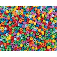 PlayBox: Kolorowe koraliki do nawlekania 9mm 1000 sztuk