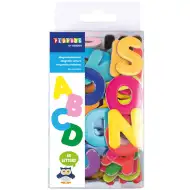 PlayBox: Kolorowe, magnetyczne litery 80 sztuk