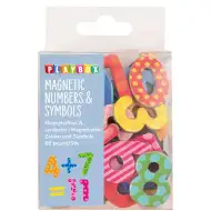PlayBox: Magnetyczne cyfry i symbole, zestaw 68 sztuk