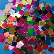 PlayBox: Mozaika papierowa w kolorach metalicznych, zestaw 10000 sztuk, 10x10 mm
