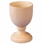 PlayBox: Naturalne, drewniane, ozdabialne kieliszki na jajka 6,5 cm, opakowanie 20 sztuk