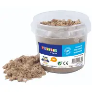 PlayBox: Naturalny piaskowy piasek kinetyczny w wiaderku 1 kg