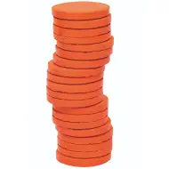 PlayBox: Pomarańczowa farba akwarelowa w krążku, uzupełnienie, 30 mm, 1 szt.