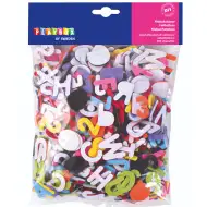 PlayBox: Samoprzylepne filcowe litery i cyfry, zestaw 500 sztuk