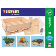 PlayBox: Skrzynka paletowa z drewna 18x28x8,65 cm