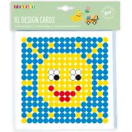 PlayBox: XL karta z wzorami do koralików do prasowania, zestaw 67 szt.