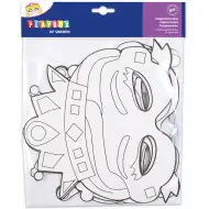 PlayBox: Zestaw 12 papierowych masek księżniczek