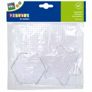 PlayBox: Zestaw 3 podstawek na koraliki MIDI do prasowania, 5 mm