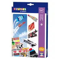 PlayBox: Zestaw do tworzenia ręcznie robionych papierowych samolotów