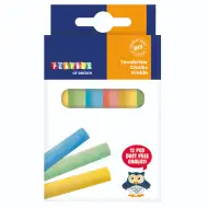 PlayBox: Zestaw kolorowej kredy 12 sztuk.