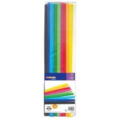 PlayBox: Zestaw kolorowych bibuł 10 sztuk 50x200cm zdjęcie 2