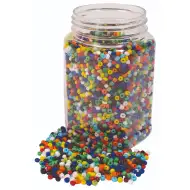 PlayBox: Zestaw kolorowych koralików 4mm 500g