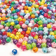 PlayBox: Zestaw koralików z cyrkoniami 1000 sztuk 8mm