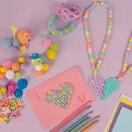 PlayBox: Zestaw kreatywny do rękodzieła w pastelowych kolorach