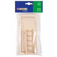 PlayBox: Zestaw mini drzwi elfa z drabiną i skrzynką pocztową