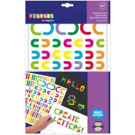 PlayBox: Zestaw naklejek z literami 600 sztuk