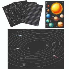 PlayBox: Zestaw naklejek z planetami Układu Słonecznego zdjęcie 3