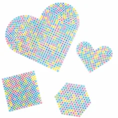PlayBox: Zestaw pastelowych, prasowalnych koralików MIDI 5 mm w wiaderku, opakowanie 10 000 sztuk zdjęcie 4