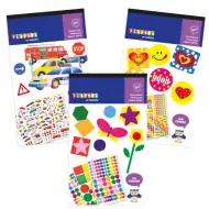 PlayBox: Zestawy naklejek samoprzylepnych w różnych wariantach 1 sztuka