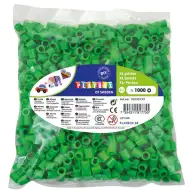 PlayBox: Zielone koraliki do prasowania XL MAXI 9 mm, opakowanie 1000 sztuk