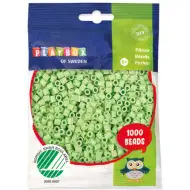 PlayBox: Zielone pastelowe koraliki MIDI do prasowania 5 mm, opakowanie 1000 sztuk.