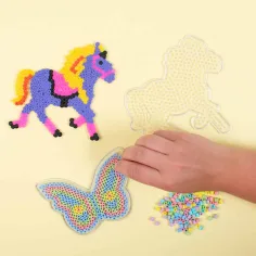 PlayBox: podstawka do koralików do prasowania MIDI 5 mm motyl i koń zdjęcie 2