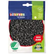 PlayBox: szare koraliki MIDI do prasowania 5mm, 1000 sztuk.