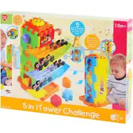 Playgo: 5 w 1 wieża do rozwijania umiejętności dla niemowląt