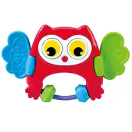 Playgo: Kolorowa grzechotka z sową