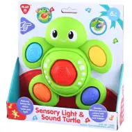 Playgo: Muzyczny, świecący żółwik rozwijający dotyk.