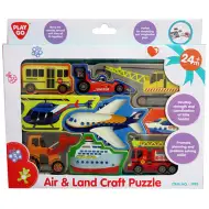 Playgo: Puzzle pojazdów