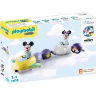 Playmobil 1.2.3 &amp; Disney: Myszka Miki i Minnie z samolotem chmurkowym (71320)