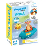 Playmobil: 1.2.3 &amp; Disney: Tygrysek pływa łódką (71414)