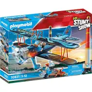 Playmobil: Air Stuntshow - Dwupłatowiec "Feniks" z dźwiękiem (70831)