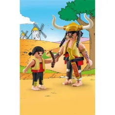 Playmobil: Asterix - Figurka Quibelez de Saporan i Pepe (71545) zdjęcie 2