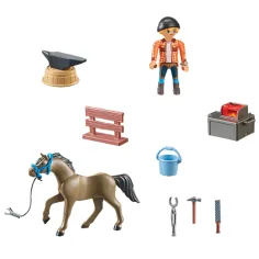 Playmobil: Kowal Ben i Achilles (71357) zdjęcie 3