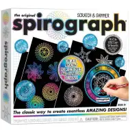 Playmonster: Zestaw kreatywny Spirograf Zarys i Blask