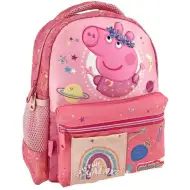 Plecak przedszkolny 3D z motywem Peppa Pig: Girls Rule the Galaxy 27x10x31cm