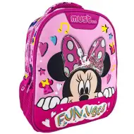 Plecak przedszkolny z wzorem 3D Minnie Mouse Fun Vibes 27x10x31cm