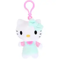 Pluszowy brelok torebkowy Hello Kitty, 12 cm – miętowozielony