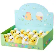 Pluszowy kurczaczek Nicotoy z dźwiękiem, 9 cm, różne warianty – Simba Toys