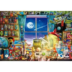 Podróż na Księżyc HQC puzzle 500 elementów - Clementoni zdjęcie 2