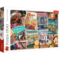 Podróż po Europie 1500-elementowe puzzle - Trefl