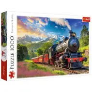 Podróż pociągiem wśród gór puzzle 1000 elementów – Trefl