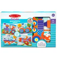Pojazdy drewniane gigantyczne puzzle - Melissa &amp; Doug